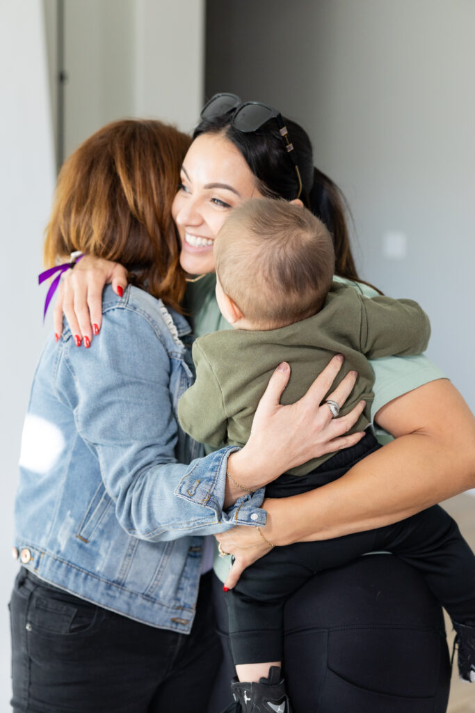 connection group, women, together, female entrepreneurs, gather and belong, connect belong, work together, get in the room, hug, you are not alone